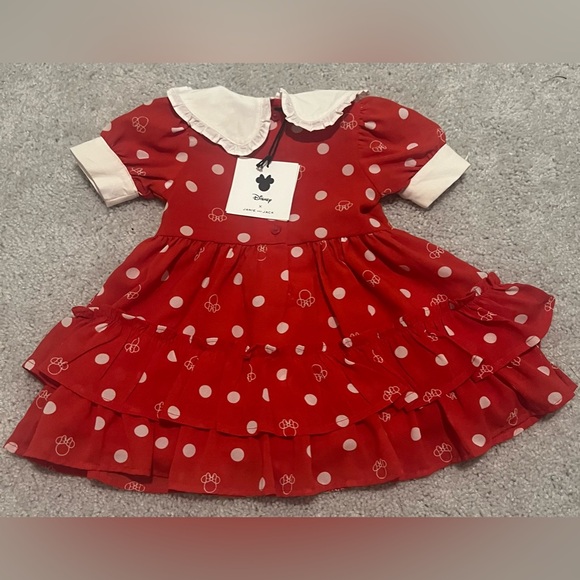 Janie and Jack Minnie Mouse Dress 6-12 Months - Picture 3 of 4